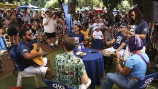 Brasília comemora 64 anos com roda de choro na rua