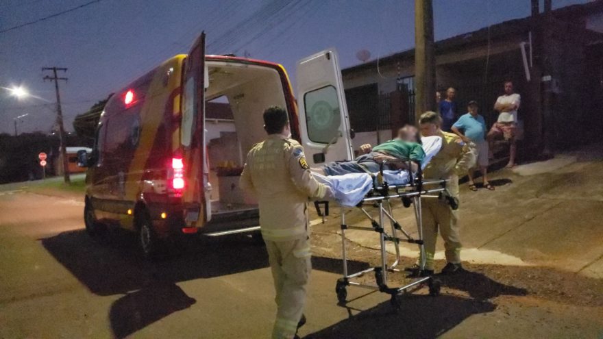 Homem fica ferido ao cair da cama no bairro Santa Cruz