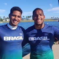 Imagem referente a Brasil conquista vaga olímpica no C2 500 metros da canoagem velocidade