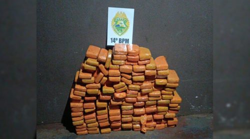 ROTAM apreende 90 Kg de maconha em Foz do Iguaçu Imagem referente a ROTAM apreende 90 Kg de maconha em Foz do Iguaçu