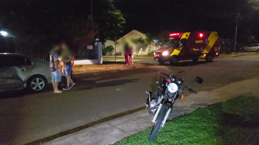 Adolescente fica ferido em acidente no Paulo Godoy