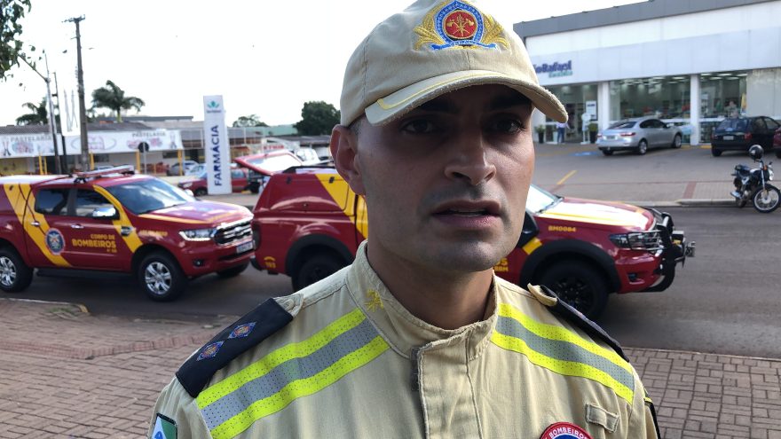 Motociclista teria sofrido mal súbito antes do acidente, relata Corpo de Bombeiros
