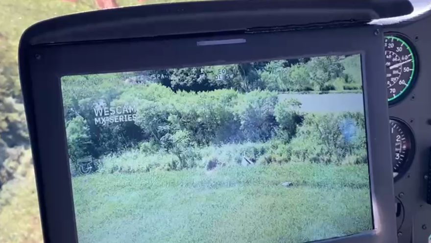 Falcão da Polícia Militar localiza veículo com alerta de furto na PR-486
