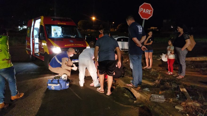 Menino de seis anos é atropelado por veículo na Rua Rio da Paz