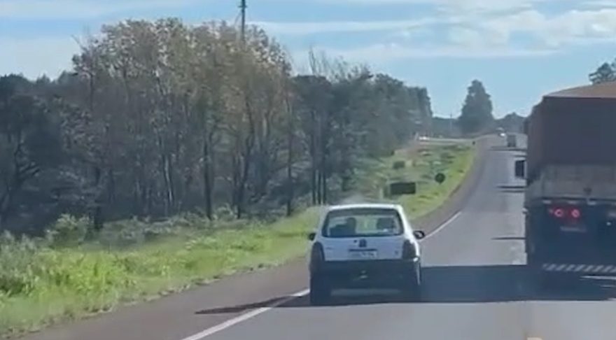 Bêbado tentar fugir de abordagem na BR-369, mas acaba preso pela PRF em Cascavel