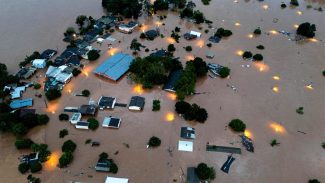 Barragem se rompe parcialmente no Rio Grande do Sul