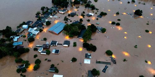 Imagem referente a Barragem se rompe parcialmente no Rio Grande do Sul