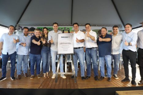 Décadas de espera: governador inaugura Contorno Oeste de Marechal Cândido Rondon