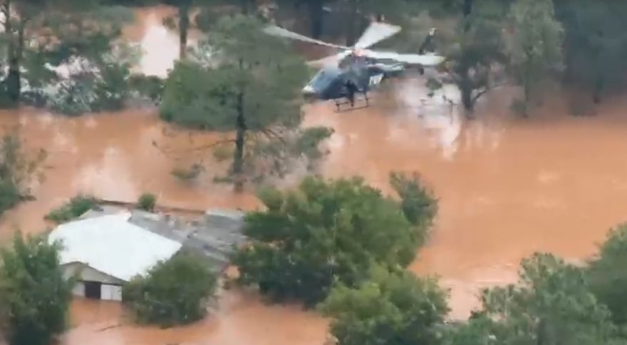 Resgate Aéreo: aeronave da PRF realiza 29 salvamentos em Canoas e Eldorado do Sul