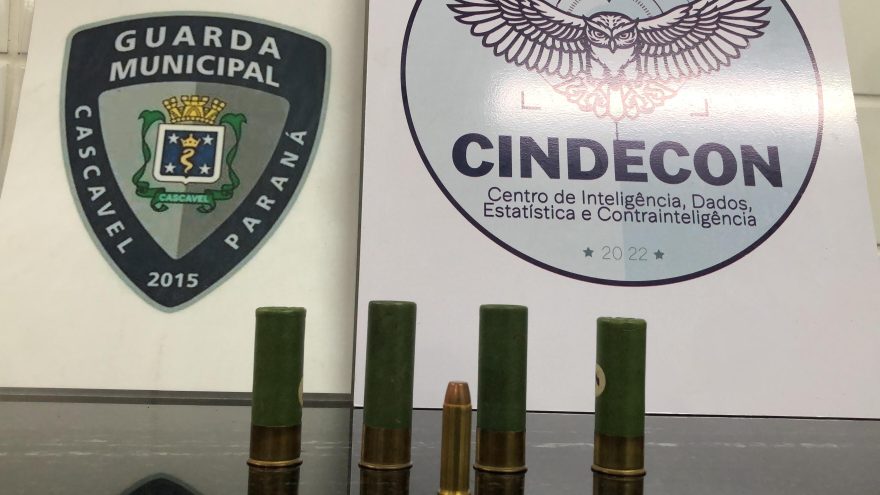 Com mandado de prisão em aberto por receptação, homem é detido pela GM com munições