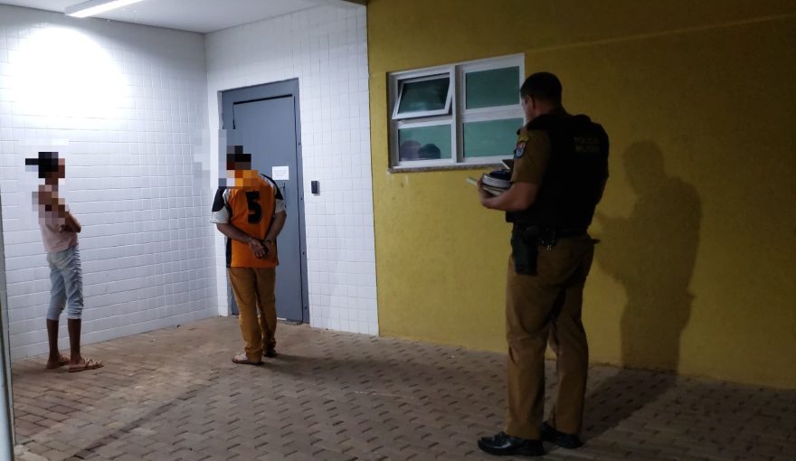 Dupla é presa pela Polícia Militar em Anahy