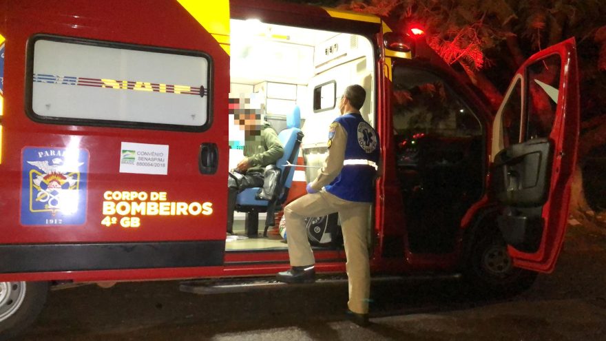 Motociclista fica ferido em acidente no São Cristóvão