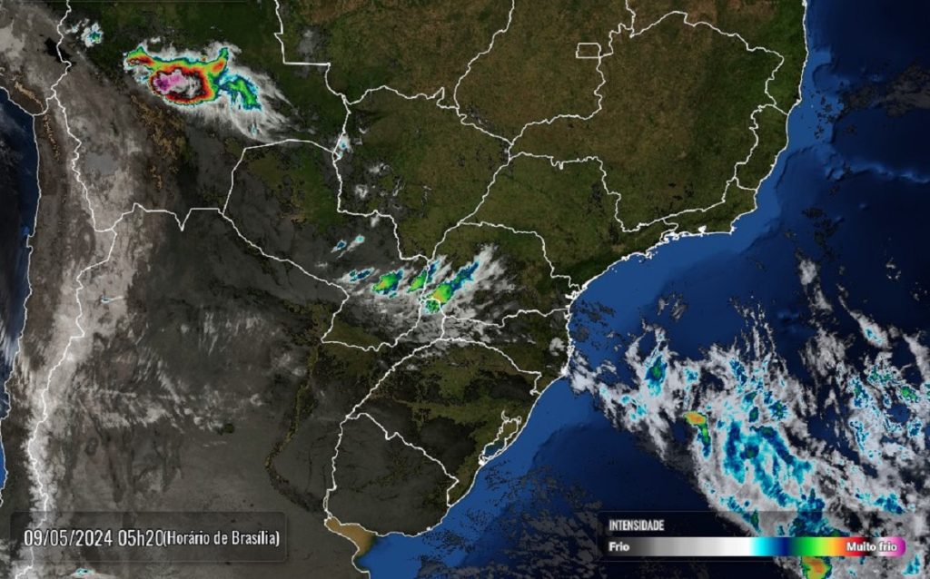 Quinta-feira deve ser nublada com máxima de 29°C em Cascavel