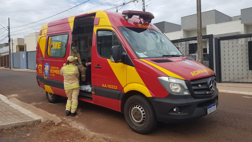 Mulher, de 45 anos, fica ferida após acidente de trânsito no Santa Cruz