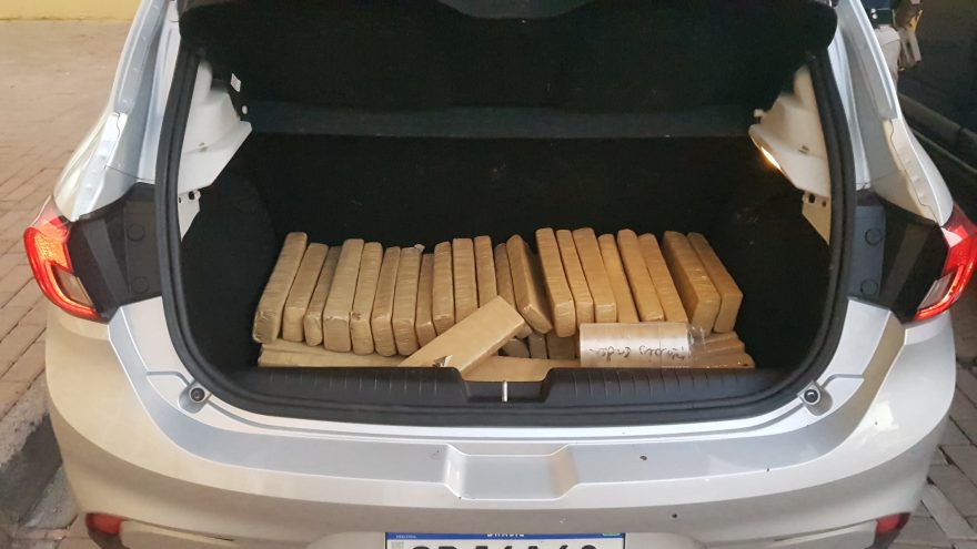 Droga que chegava a Cascavel para a revenda é apreendida pela PRF