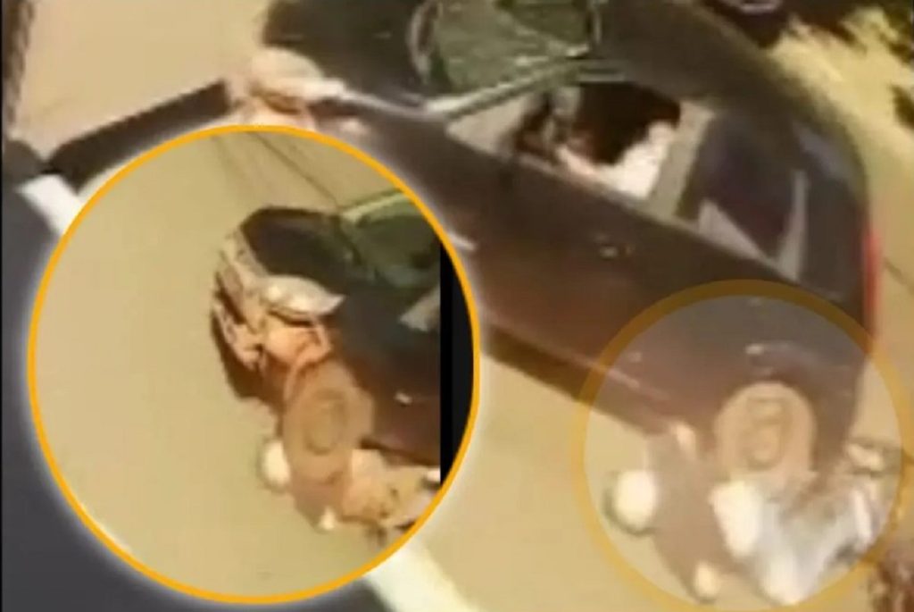 Vídeo: motorista passa por cima de motociclista em briga de trânsito em Maringá e foge