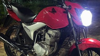 Motocicleta Titan 150 de placa ASK-5097 é furtada no Centro