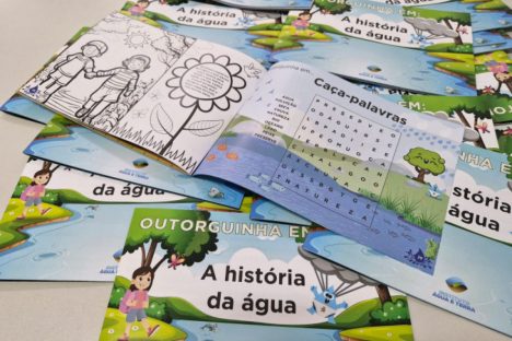 IAT lança cartilha educativa para crianças sobre o uso e a preservação da água