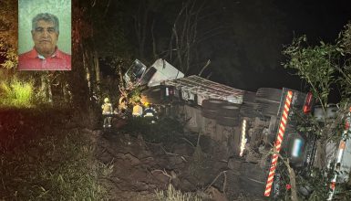 Imagem referente a Vítima fatal de acidente na BR-277, em Guaraniaçu, era de Cascavel