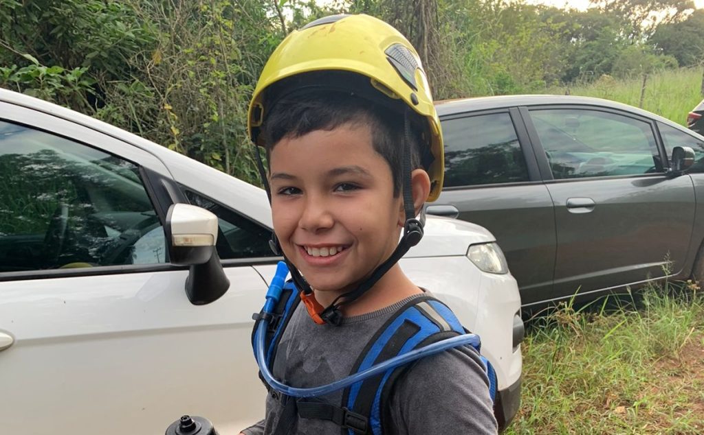 João Gabriel Martinez, de 10 anos, está desaparecido em Cascavel
