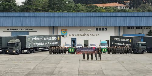 Imagem referente a Caminhões levam 200 toneladas de doações para vítimas das chuvas