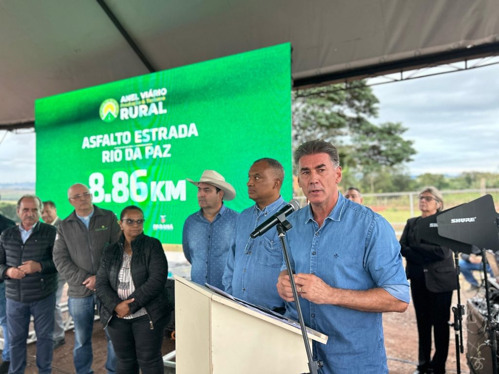 ANEL VIÁRIO RURAL: Comunidade do distrito de Diamante comemora a chegada do asfalto