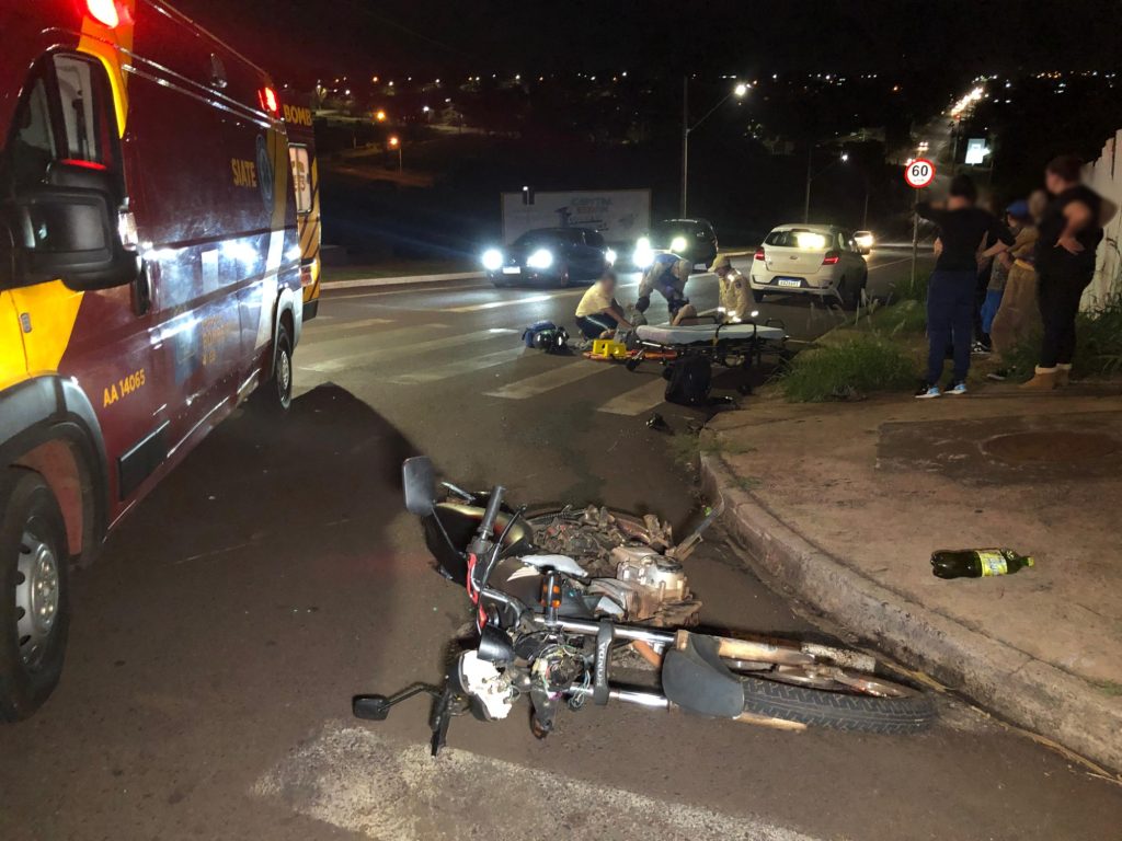 Homem fica ferido e refrigerante sai ileso em acidente no Bairro Brasília