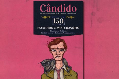 Edição 150 do Cândido celebra o legado do escritor argentino Julio Cortázar Imagem referente a Edição 150 do Cândido celebra o legado do escritor argentino Julio Cortázar