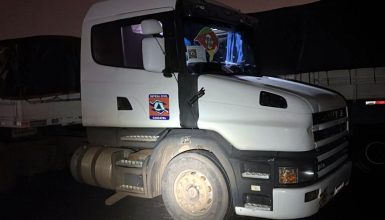 Imagem referente a Carreta de Cascavel que levava donativos ao Rio Grande do Sul é apreendida com 50 kg de cocaína