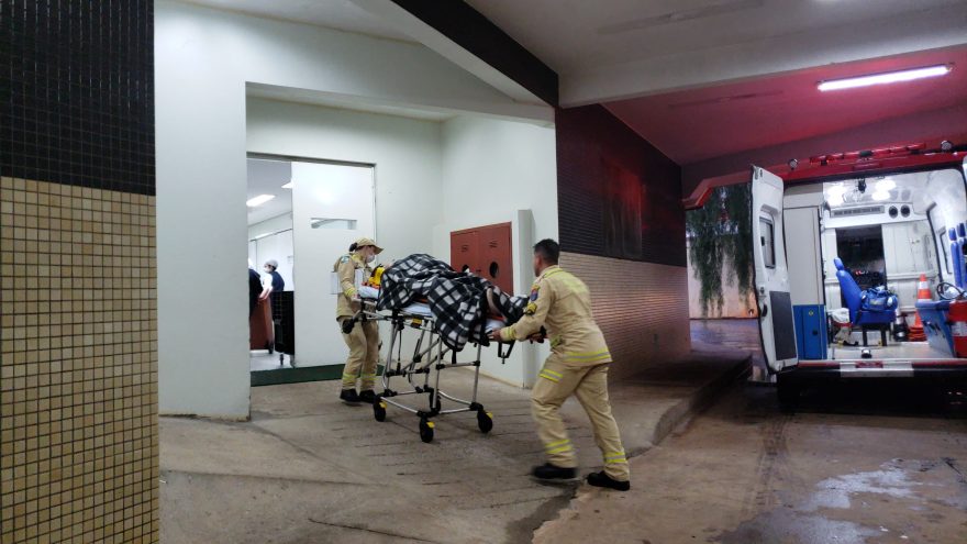 Idoso sofre queda e é atendido com ferimento no crânio no Parque Verde