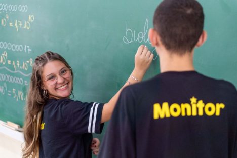 Imagem referente a Protagonismo na educação: inscrições para o Aluno Monitor da rede estadual estão abertas