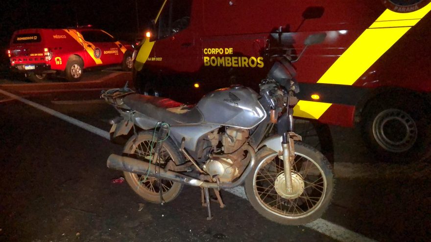 Homem perde parte da face em grave acidente na Rodovia BR-277