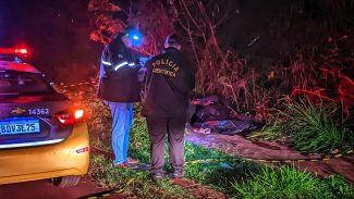 Mulher morre ao ser atropelada na Rua Treze de Maio