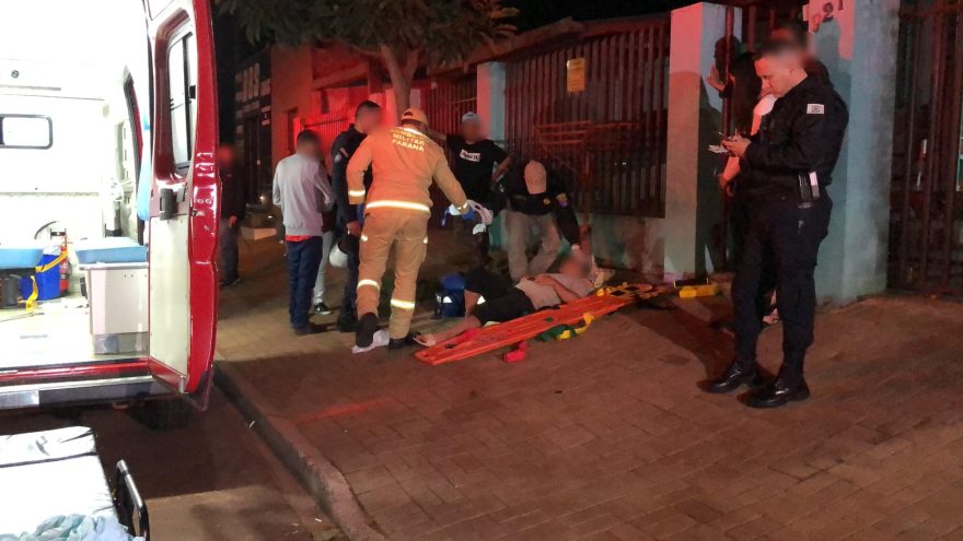 Colisão entre motociclistas mobiliza GM e Corpo de Bombeiros no Bairro Santa Cruz