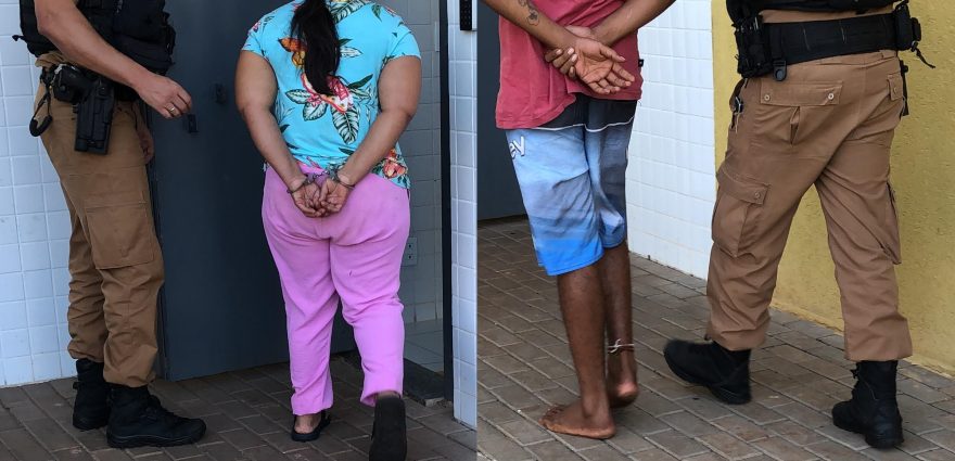 Família do crime: Mãe e filho são presos com drogas e revólver no Cascavel Velho