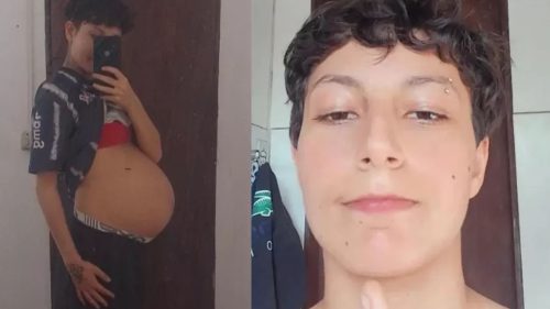 Imagem referente a ‘Não fui respeitado’: jovem trans, ele engravidou e virou pai solo aos 20