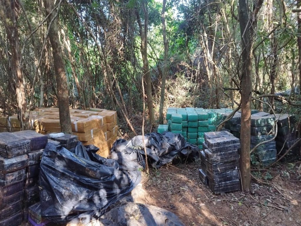 PF apreende mais de 5 toneladas de maconha em Santa Helena