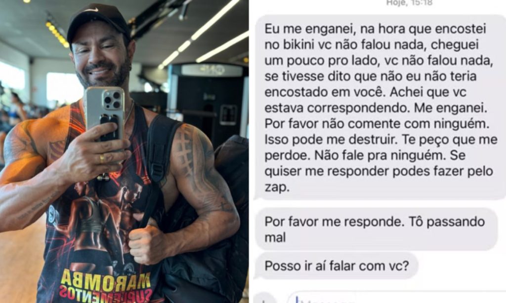 Personal trainer é preso após tocar seio de aluna durante avaliação física