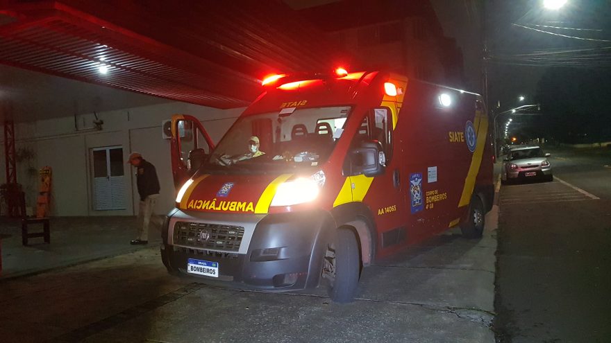 Ferido, idoso desloca a pé até o Quartel do Corpo de Bombeiros e pede socorro