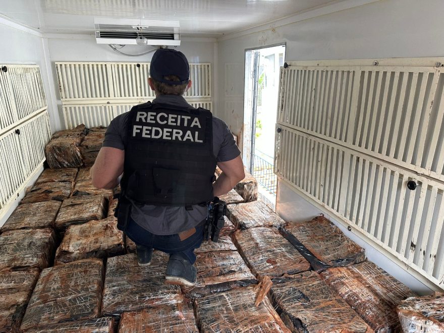 Megaoperação: Receita Federal e Polícia Militar apreendem 4 toneladas de maconha