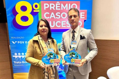 Sanepar recebe prêmio do Trata Brasil pelo saneamento de Maringá, o melhor do País