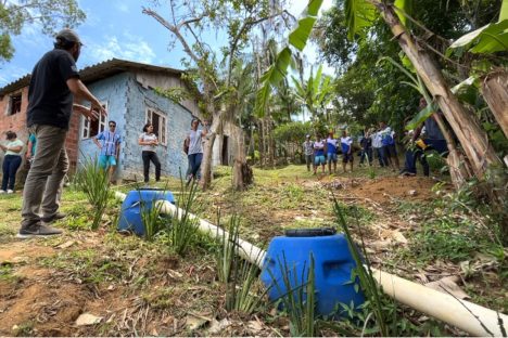 Imagem referente a Portos do Paraná e UFPR vão instalar sistema de esgoto em casas da Ilha de Eufrasina