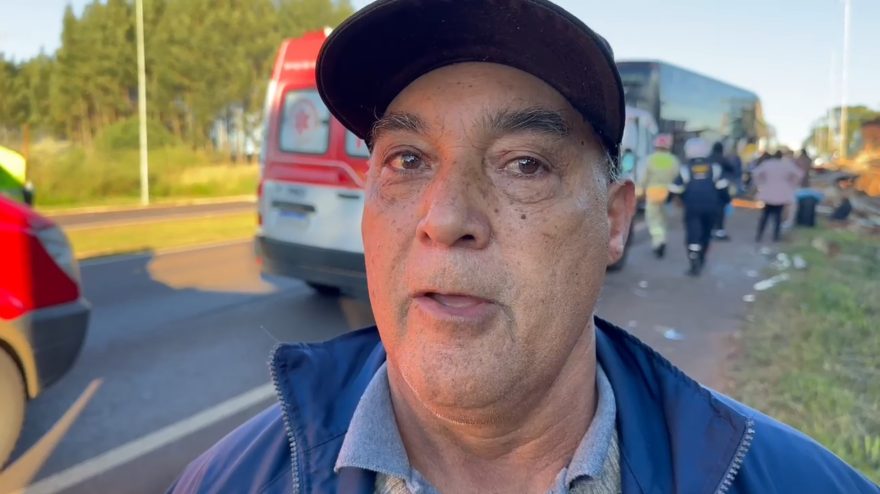 Testemunha dá detalhes de como ocorreu grave acidente na BR-277