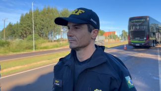 Conforme PRF, motorista de caminhão que provocou grave acidente na BR-277 fugiu para o mato