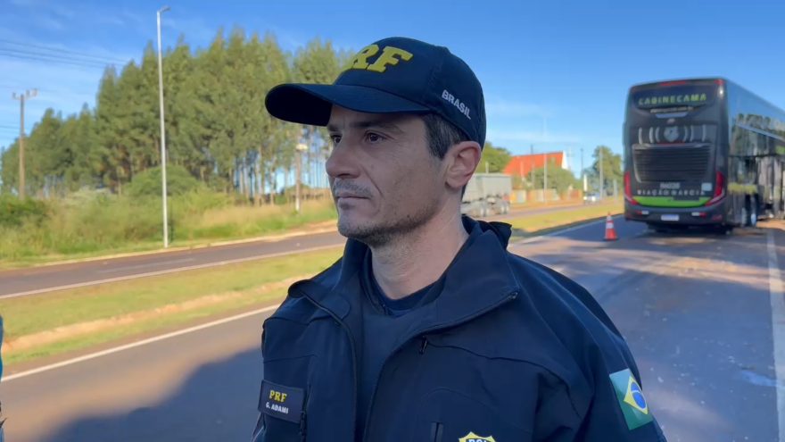 Conforme PRF, motorista de caminhão que provocou grave acidente na BR-277 fugiu para o mato