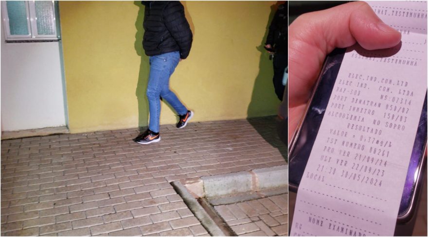 Feriado interrompido! Mais um motorista é detido após beber e dirigir