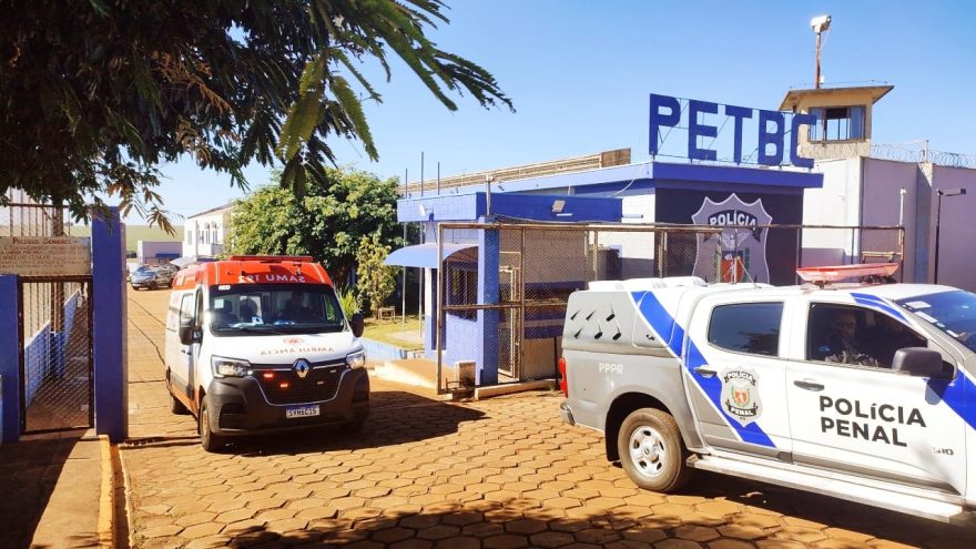 Preso da Penitenciária de Cascavel é socorrido pelo Samu