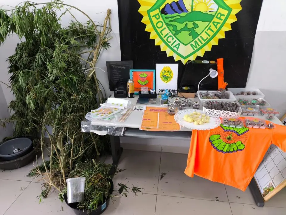 Polícia encontra ‘Willy Wonka’ do tráfico no Paraná