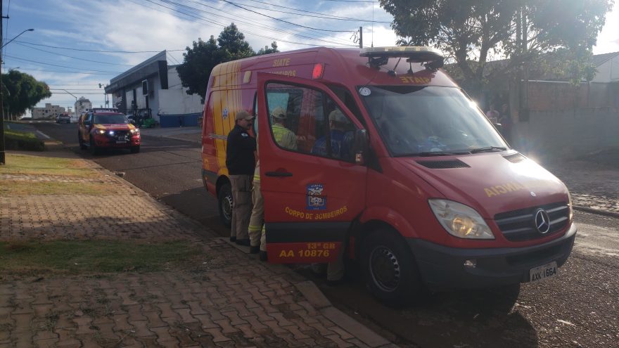 Idoso bate a cabeça ao cair de escada no bairro São Cristóvão