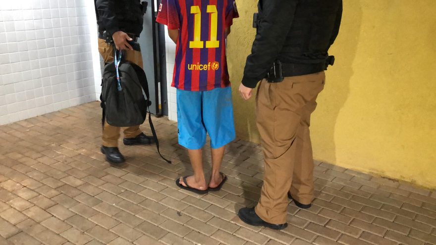 Adolescente é apreendido após tentativa frustrada de furto na Havan